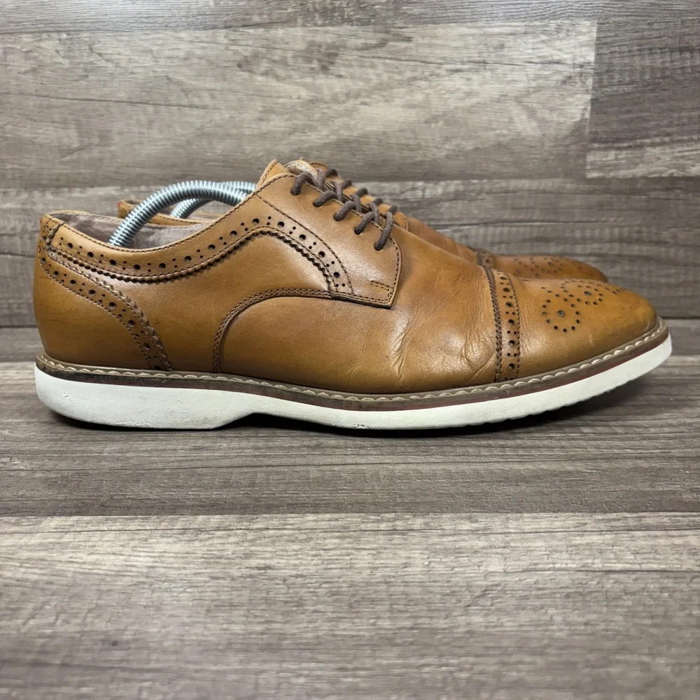 Florsheim Union Cap Oxford Lace-up Brown Mens US Size 11 15126-221 Shoes